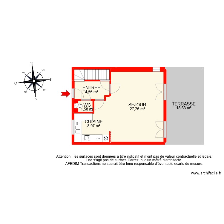 BI 9419 RDC. Plan de 0 pièce et 0 m2