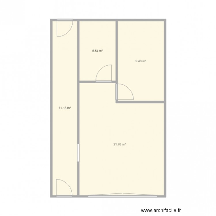 studio marquise. Plan de 0 pièce et 0 m2