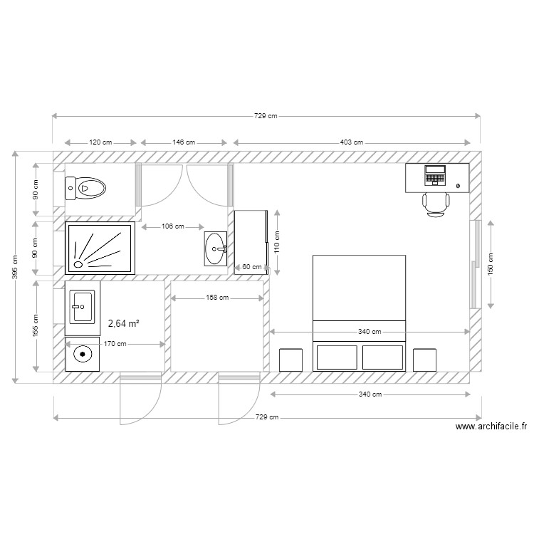 Iguana Bay 2. Plan de 0 pièce et 0 m2