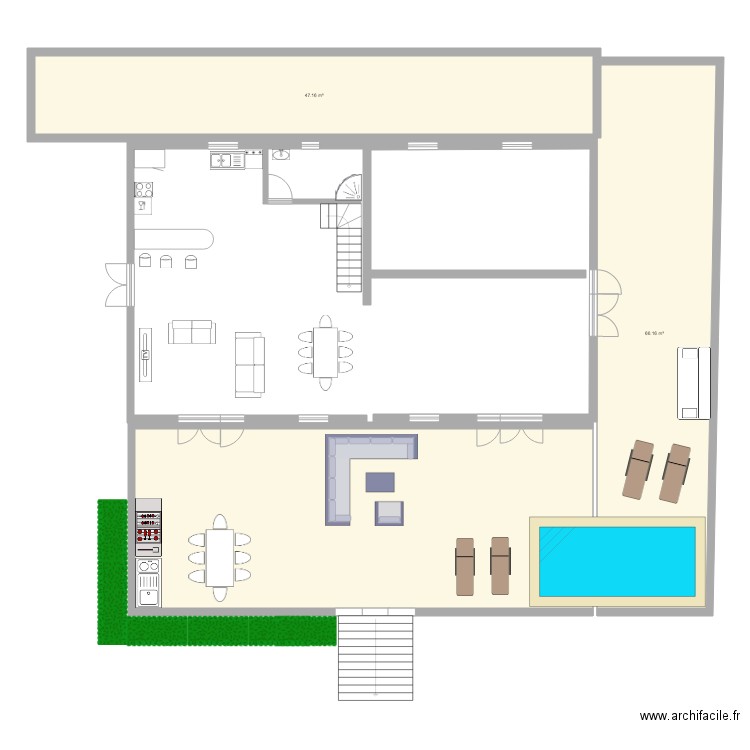 VILLA LES LECQUES. Plan de 0 pièce et 0 m2