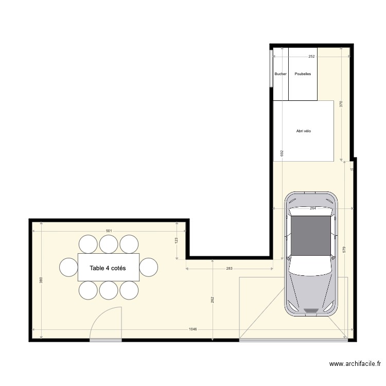 Exterieur Sente Picard. Plan de 0 pièce et 0 m2