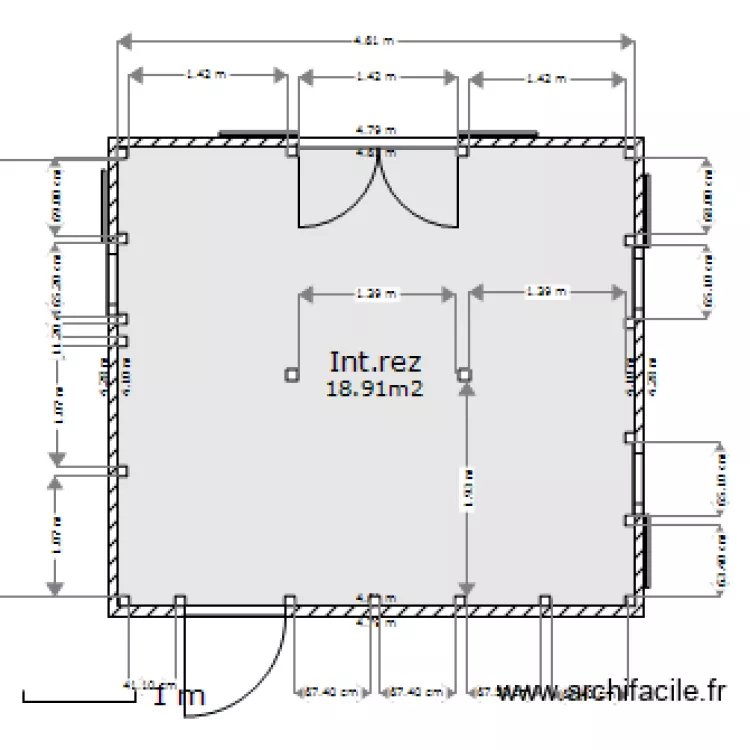 Rucher int rez. Plan de Rucher int rez. Plan de