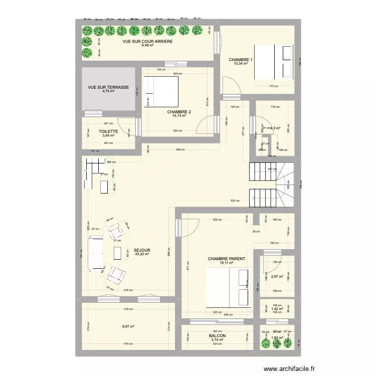 DIAMNIADIO2_ETAGE1. Plan de 