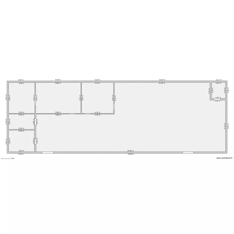 atelier. Plan de 