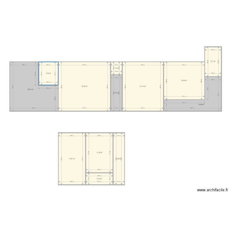 CANTET 1357. Plan de 0 pièce et 0 m2