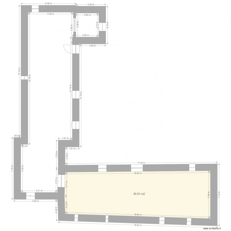 puech 2015 yan. Plan de 0 pièce et 0 m2