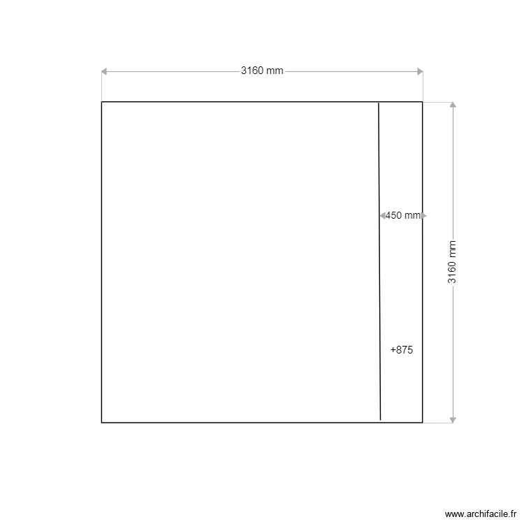 MALARTRE. Plan de 