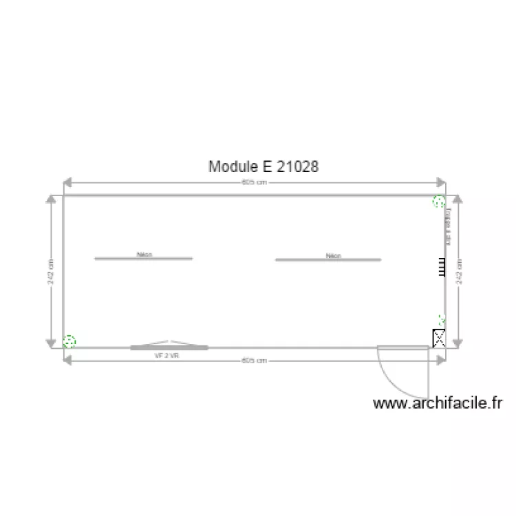 Module E 21028 A. Plan de 