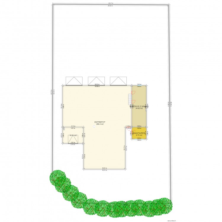 FLASSANS 02 bis APRES TRAVAUX. Plan de 0 pièce et 0 m2