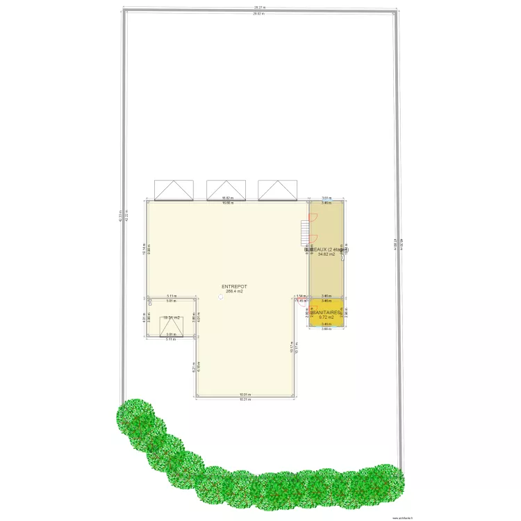 FLASSANS 02 bis APRES TRAVAUX. Plan de FLASSANS 02 bis APRES TRAVAUX. Plan de