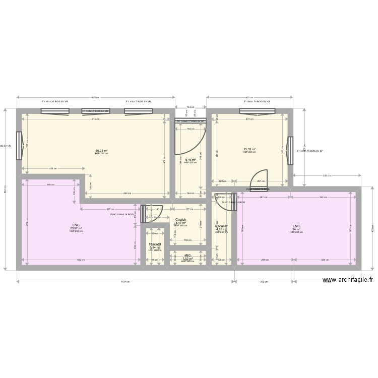 Corneille. Plan de 0 pièce et 0 m2