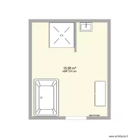 Salle eau en souplexe