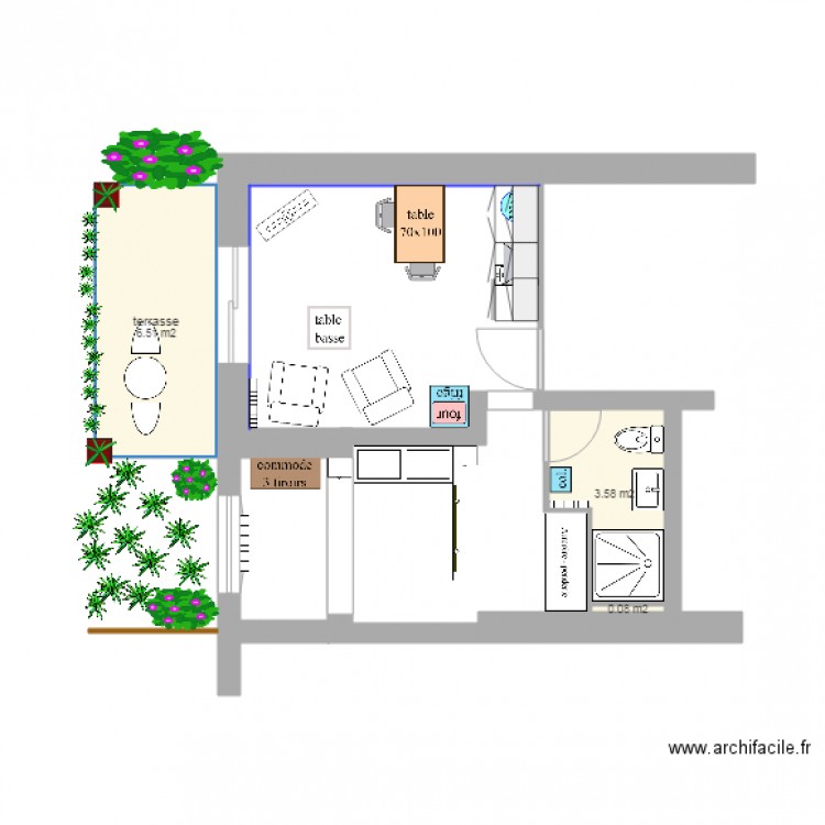 LOT 2. Plan de 0 pièce et 0 m2