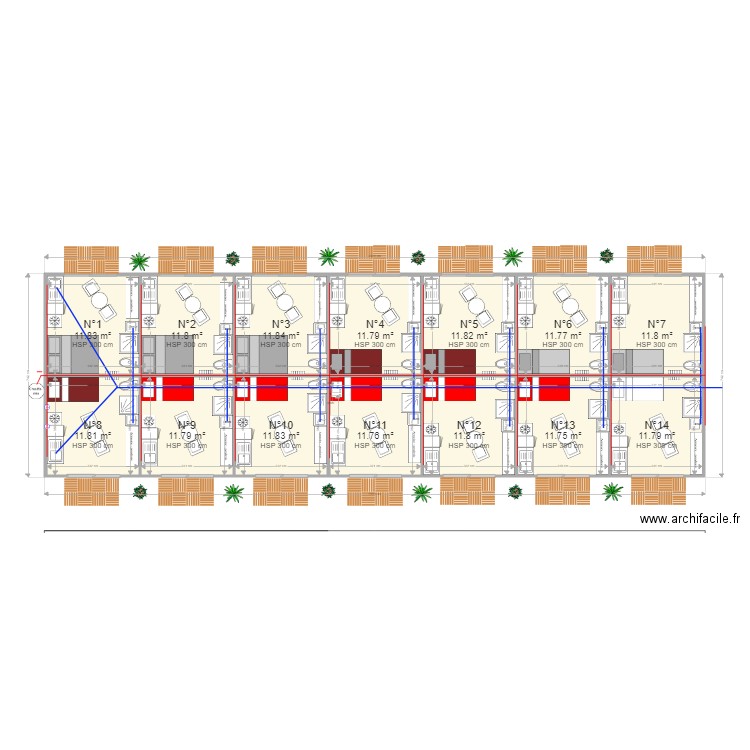 Sechoir Lagravette plomberie. Plan de 0 pièce et 0 m2