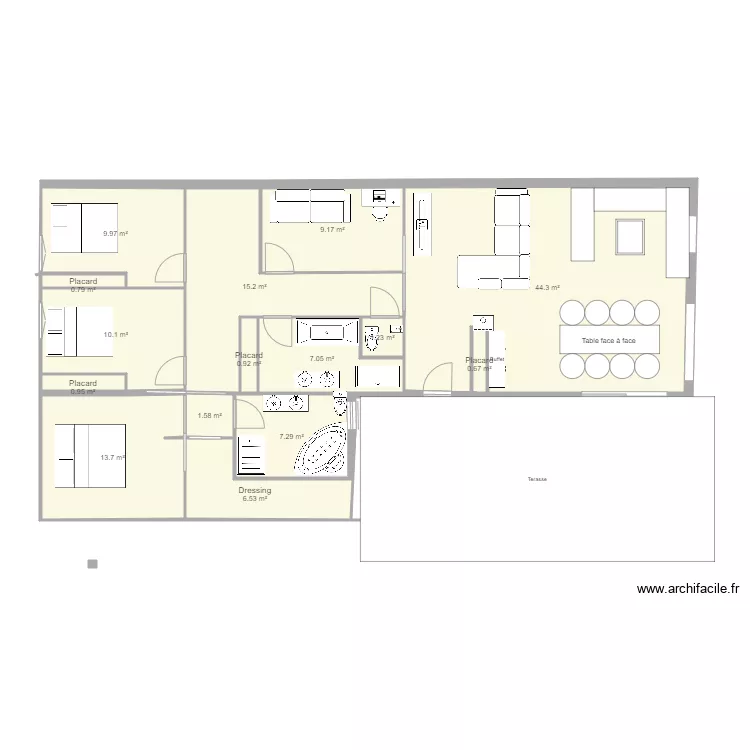 Maison 2. Plan de Maison 2. Plan de