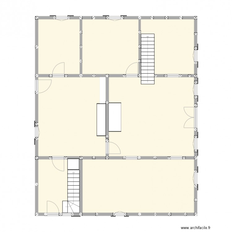 La Treille Existant. Plan de 0 pièce et 0 m2