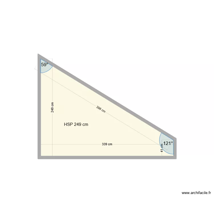 CHIRON coupe BB. Plan de 