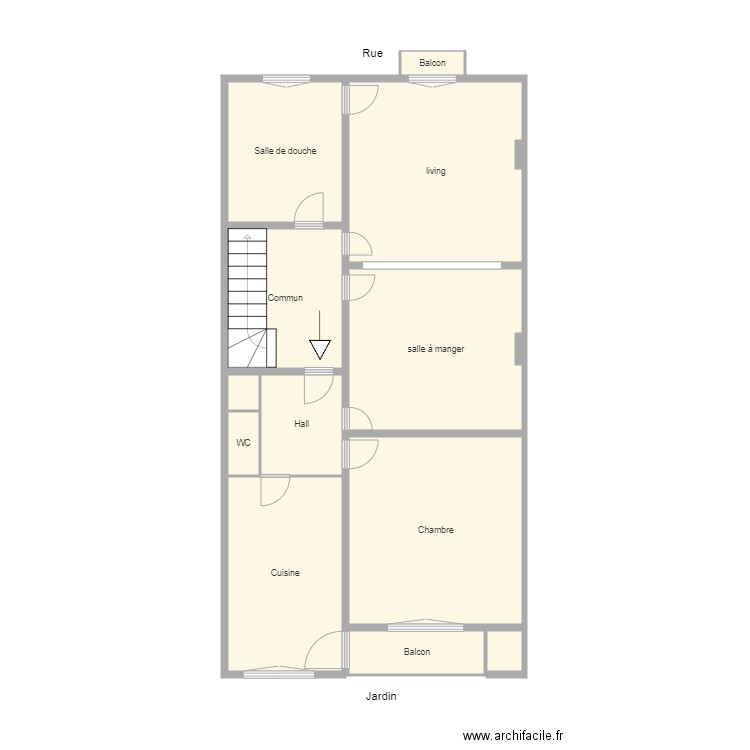 Appartement Steppé 13. Plan de 0 pièce et 0 m2