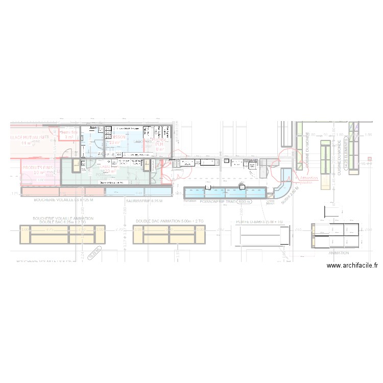 SU Colombe 66054 Projet 2023. Plan de 6 pièces et 56 m2