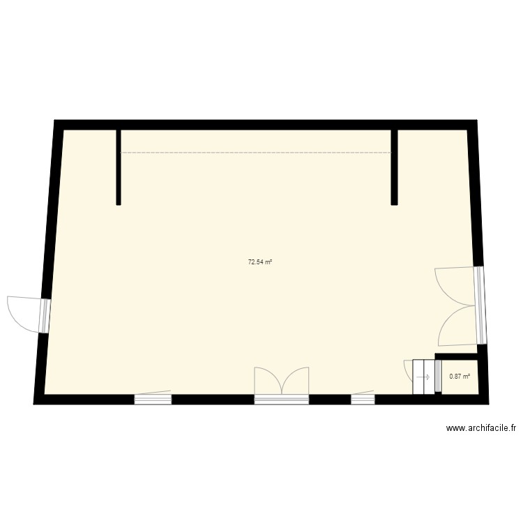 ETABLE. Plan de 0 pièce et 0 m2