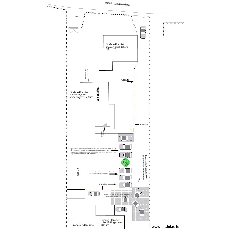 Déclaration préalable  11062020. Plan de 0 pièce et 0 m2