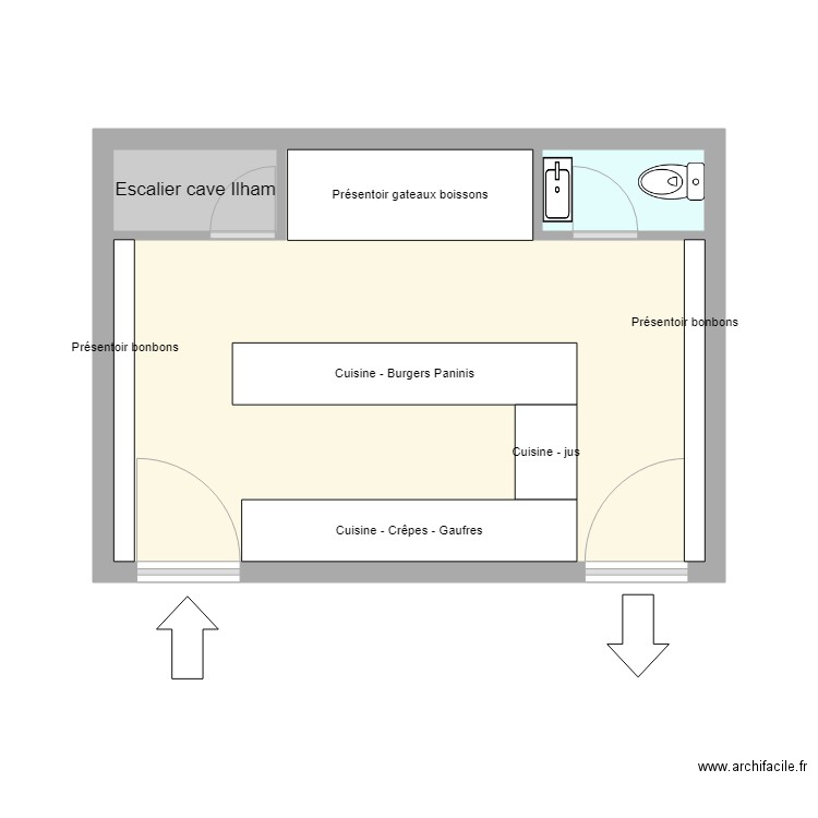 Boutique Noisy VF. Plan de 0 pièce et 0 m2