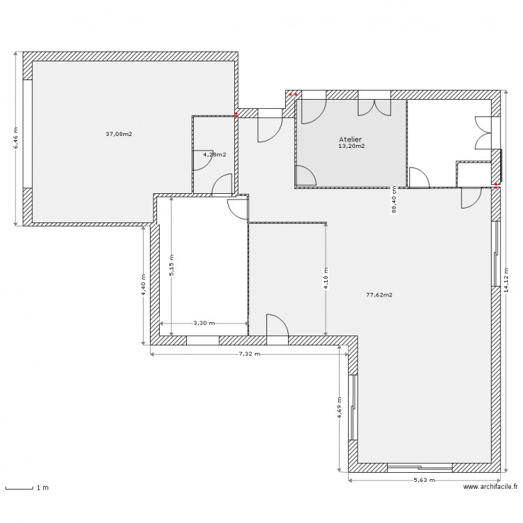 Plan. Plan de 0 pièce et 0 m2