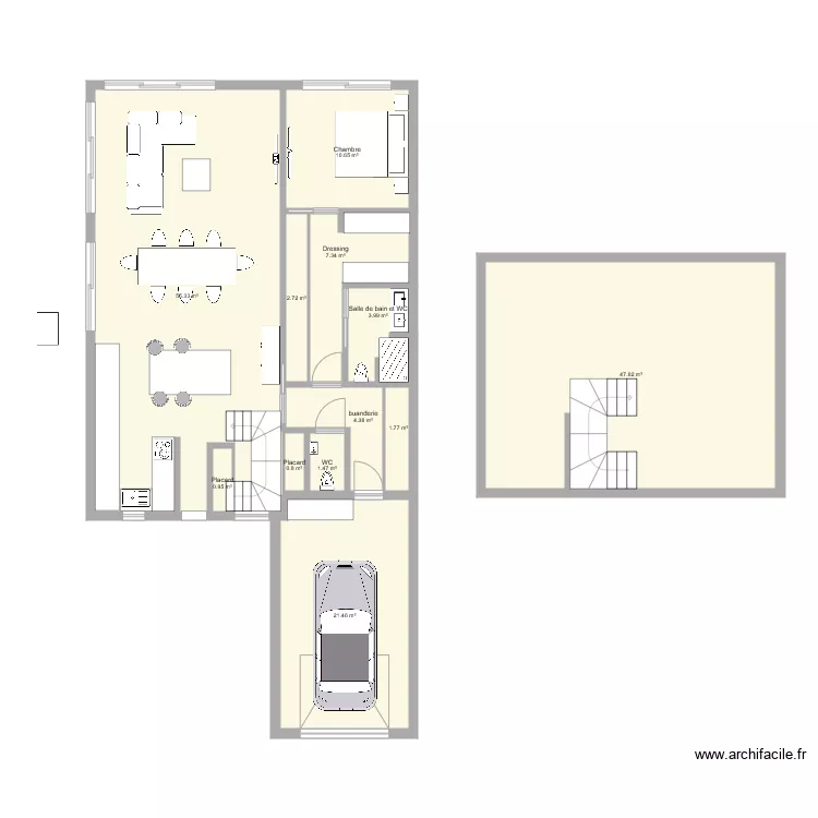 plan Ma&euml;lig 2. Plan de 