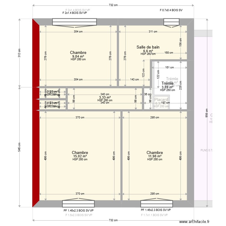  ML25001037  SOILIHI. Plan de 15 pièces et 117 m2