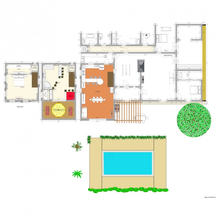 pigeonnier 02. Plan de 0 pièce et 0 m2