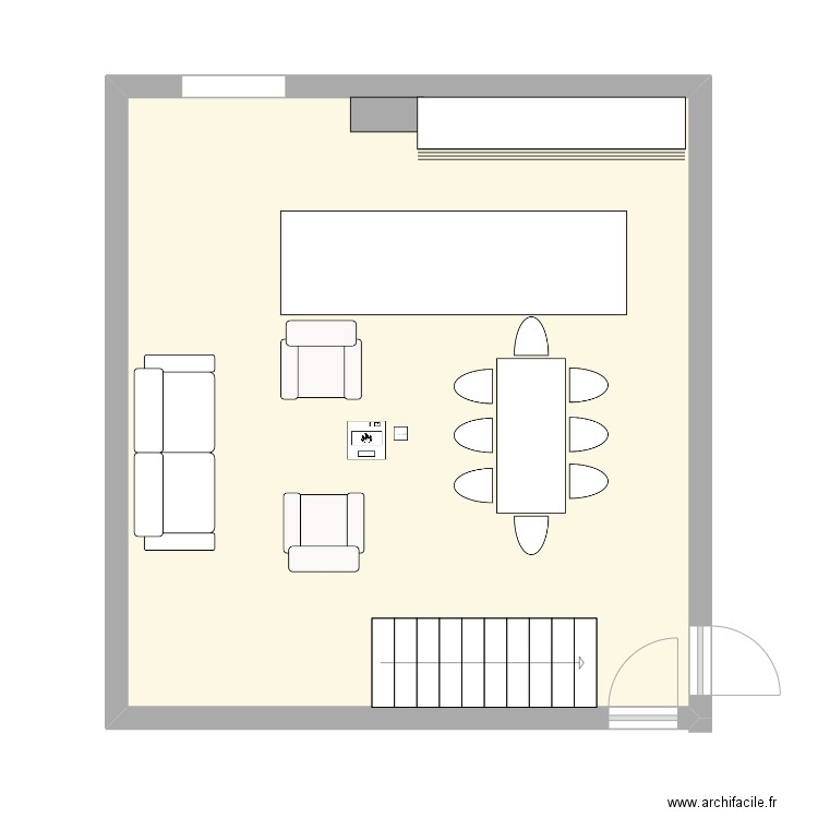 pièce a vivre n ° 1 nov 2022. Plan de 0 pièce et 0 m2