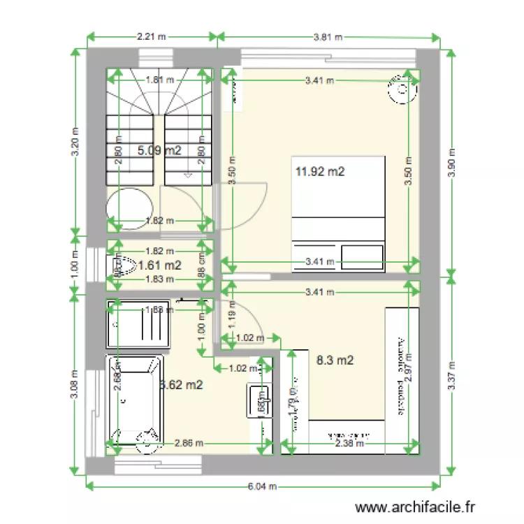 MODIFICATION etage 07 16. Plan de MODIFICATION etage 07 16. Plan de
