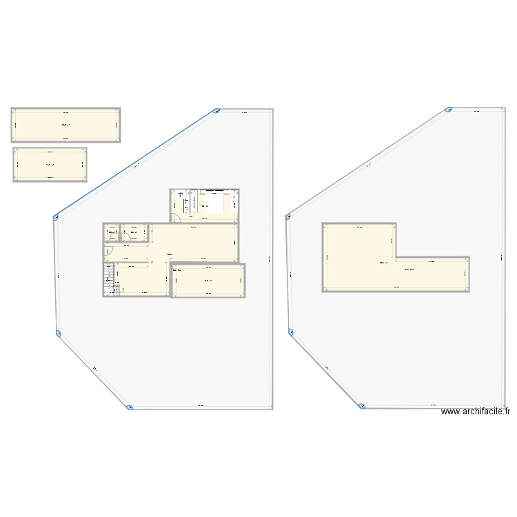 Construction modulaire. Plan de 0 pièce et 0 m2