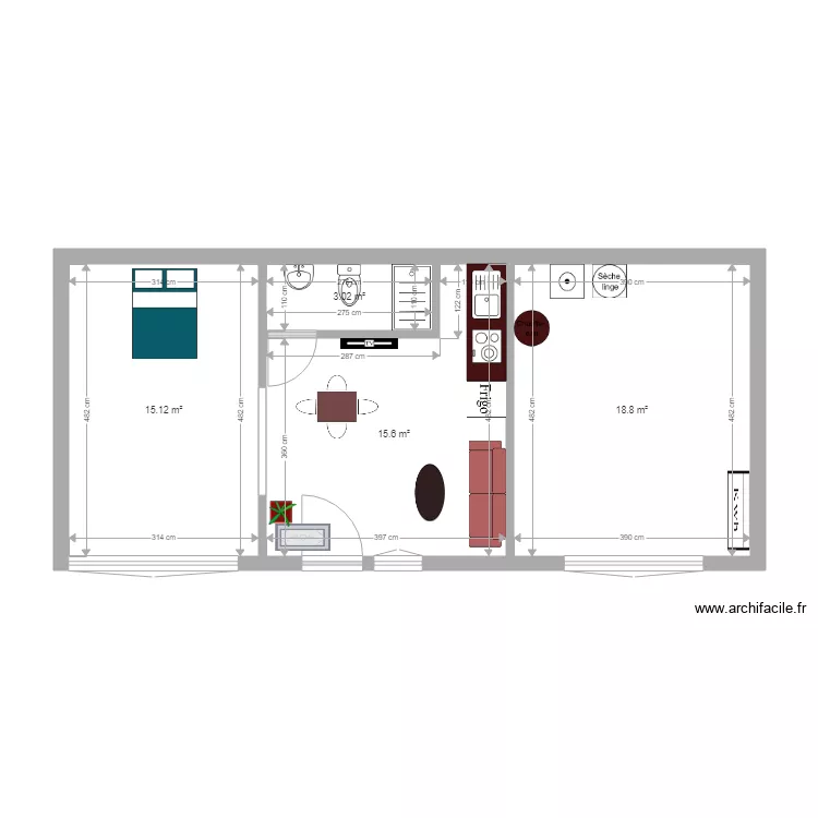 RDC St Romain1. Plan de 