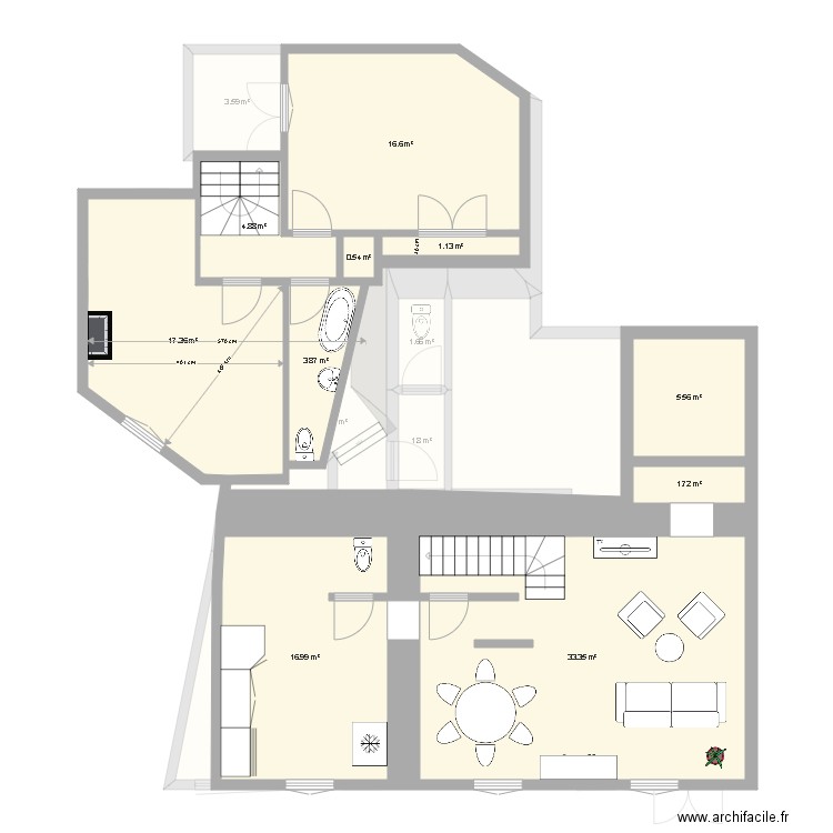 PROJET SALAISON 3. Plan de 0 pièce et 0 m2