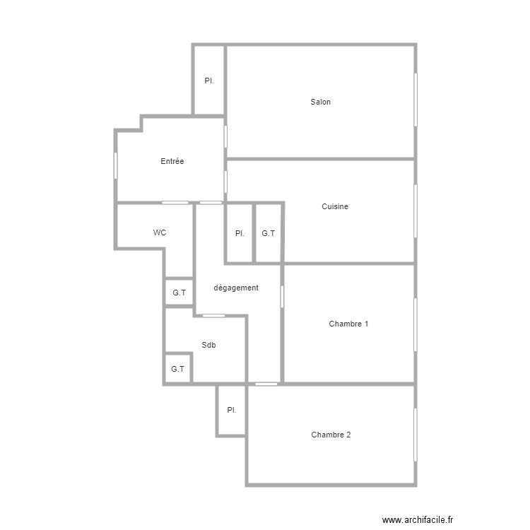 APPARTEMENT IGH. Plan de 0 pièce et 0 m2