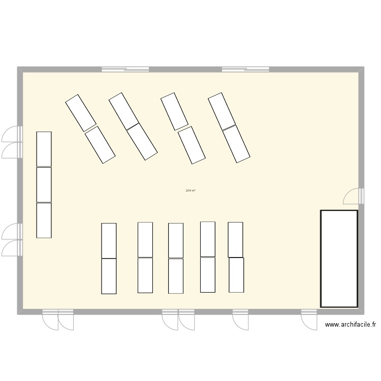 SALLE 2. Plan de 0 pièce et 0 m2