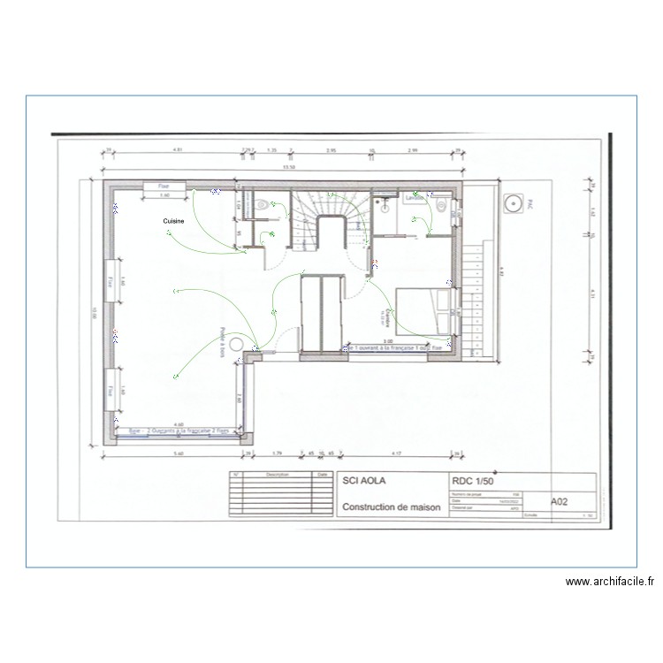 Aola RDC. Plan de 0 pièce et 0 m2