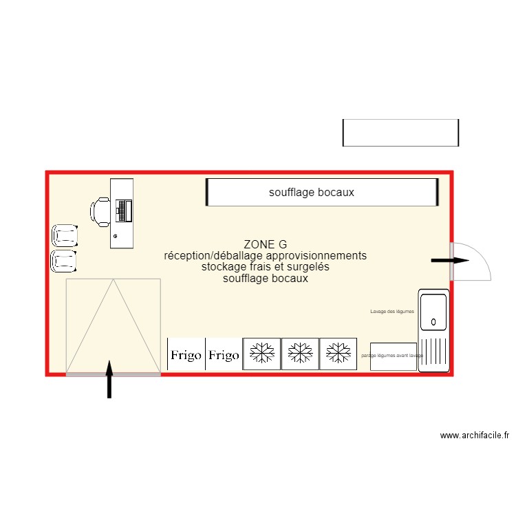 aménagement ZONE G 071218. Plan de 0 pièce et 0 m2