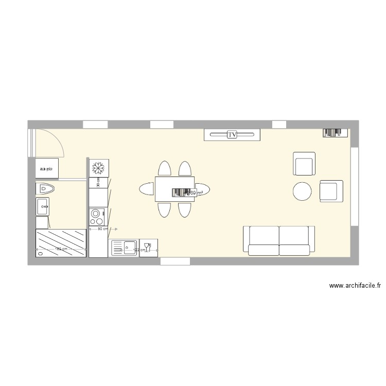 garage Chéloup 2. Plan de 0 pièce et 0 m2