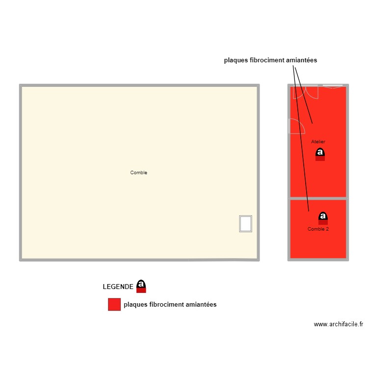 bourguoin toiture. Plan de 0 pièce et 0 m2