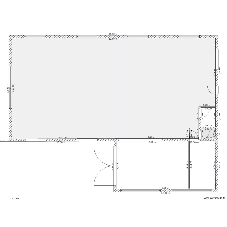 moissac futur. Plan de 