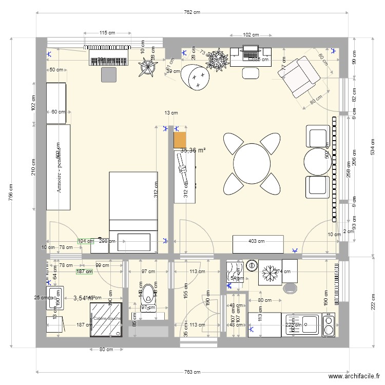 PRES1 murs block2. Plan de 0 pièce et 0 m2