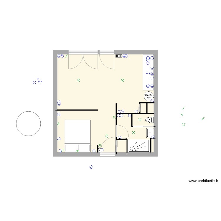 Plan bonne dimension TE modifié constance 7 juin. Plan de 0 pièce et 0 m2