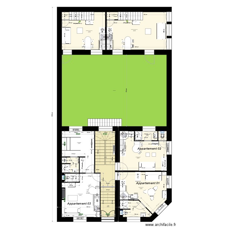 NATIONALE V5 10 apparts. Plan de 0 pièce et 0 m2