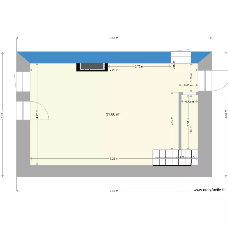 dongeron rdc 2. Plan de 