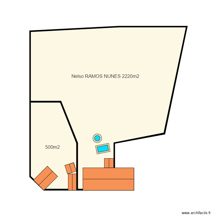 Plans terrains Portugal proposition division. Plan de 0 pièce et 0 m2