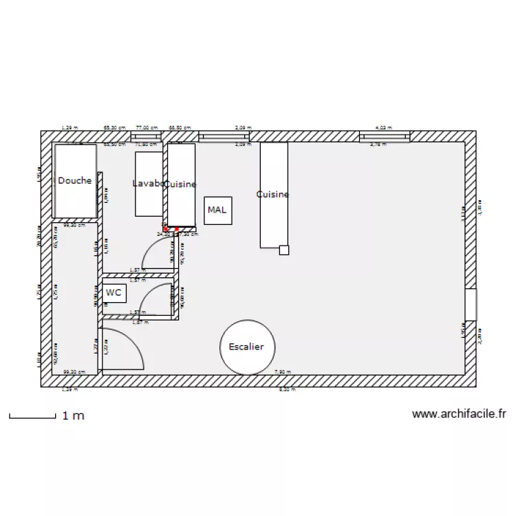 appartKBR 2nd sol 4. Plan de appartKBR 2nd sol 4. Plan de