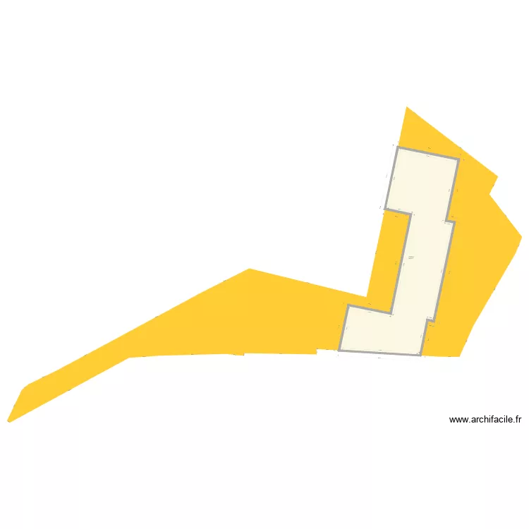 BEDIN c&ocirc;tation terrasse avant ind01. Plan de 