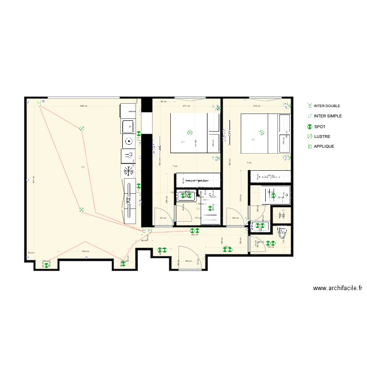 CANNES PARC CONTINENTAL rod 2 elec. Plan de 0 pièce et 0 m2